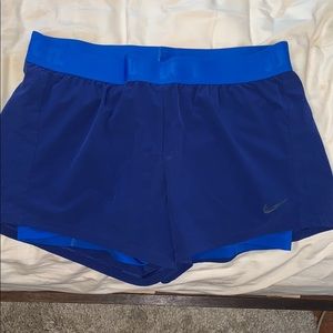 Nike shorts with built in spandex